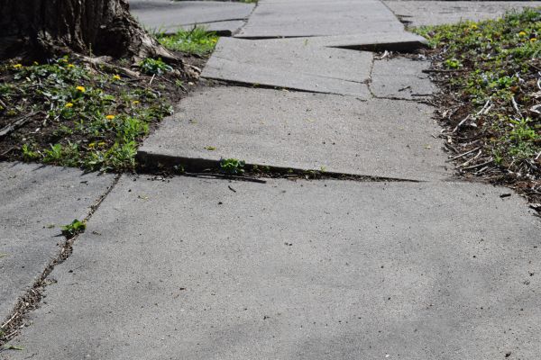 Concrete Sidewalk Leveling in Worcester